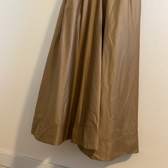 Aje Henriette Tie Strap Midi Dress US Women’s Size 6 Cut Out NWT Willow Brown - Picture 9 of 16